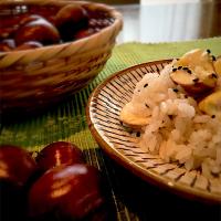 🌰栗御飯。